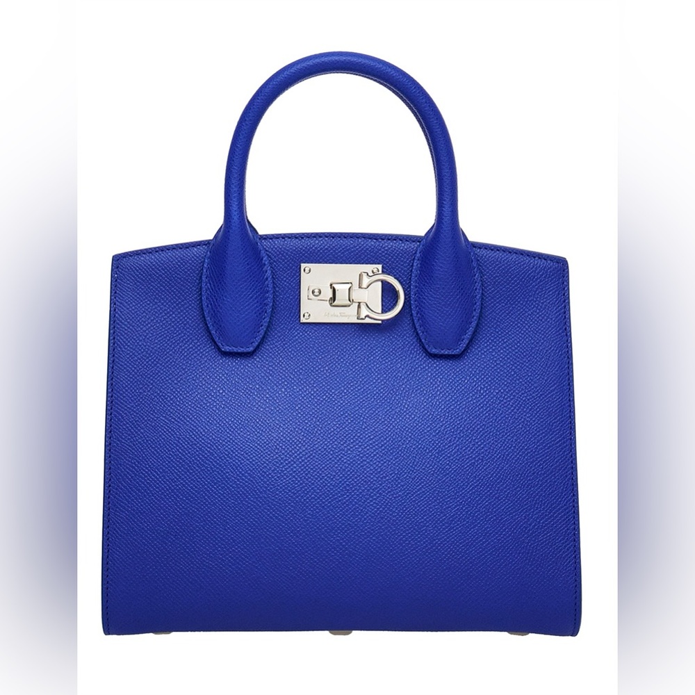 Salvatore Ferragamo Royal Blue Tote